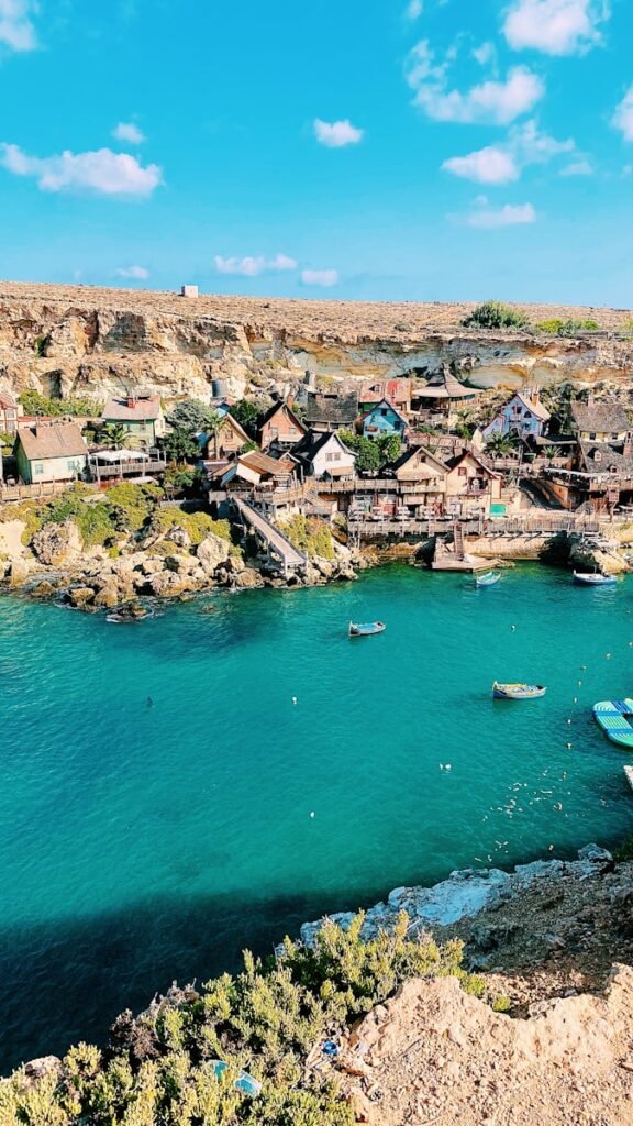 a body of water with boats in it