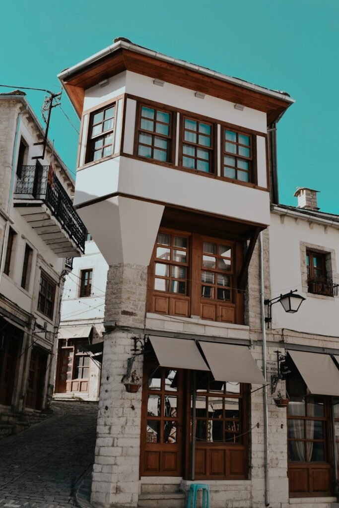 white and brown concrete building